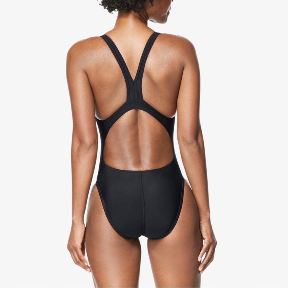 Speedo Pro Lt One-piece Swimsuit Black Size 8/34 - Picture 2 of 12